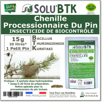 SOLU'BTK Processionnaire du pin 15g