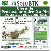 SOLU'BTK Processionnaire du pin 150g