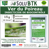 SOLU'BTK Ver du poireau 15g