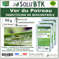 SOLU'BTK Ver du poireau 90g