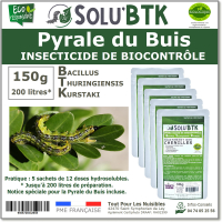 SOLU'BTK Pyrale du buis 150g