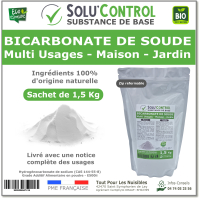 Bicarbonate de soude SOLU'CONTROL - 1.5kg