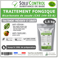 Bicarbonate de soude fongicide SOLU'CONTROL - 1.5kg