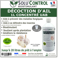 Solu'control Décoction d'ail naturel UAB 1L