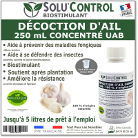 Solu'control Décoction d'ail naturel UAB 250ml