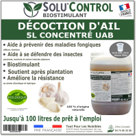 Solu'control Décoction d'ail naturel UAB 5L