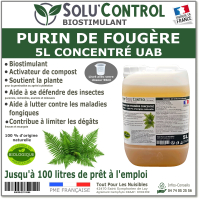 Solu'control Purin de fougère naturel UAB 5L
