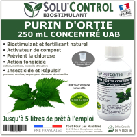 Solu'control Purin d'ortie naturel UAB 250ml