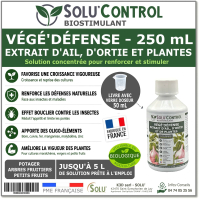 Solu'control Végé'Defense - Biostimulant 250ml