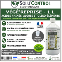 Solu'control Végé'Reprise - Biostimulant 500ml