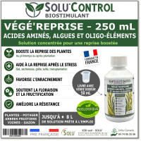 Solu'control Végé'Reprise - Biostimulant 250ml