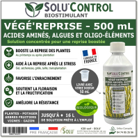 Solu'control Végé'Reprise - Biostimulant 500ml