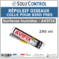 Colle pour coupelles Bird-Free ou PICS à pigeon, Avifix  - 290ml