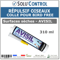 Colle pour coupelles Bird-Free ou PICS à pigeon, Avisil 310ml