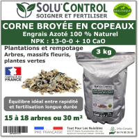 3 kg de Corne Broyée