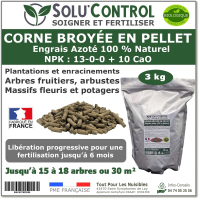 3 kg de Corne Broyée