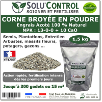 1,5 kg de Corne Broyée