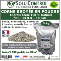 3 kg de Corne Broyée