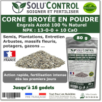 80 g de Corne Broyée