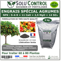 Engrais Agrumes SOLU'CONTROL - 5kg