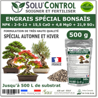 Engrais Bonsaïs SOLU'CONTROL - 500g