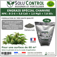 Engrais Chanvre SOLU'CONTROL - 3kg