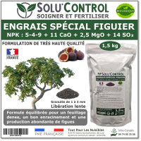 Engrais Figuier  SOLU'CONTROL - 1.5kg