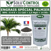 Engrais Palmier SOLU'CONTROL - 500g