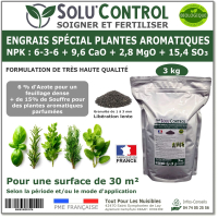 Engrais Plantes aromatiques SOLU'CONTROL - 3kg
