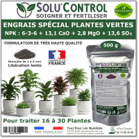 Engrais plantes vertes SOLU'CONTROL - 500g