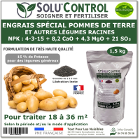 Engrais pomme de terre SOLU'CONTROL - 1,5kg