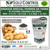 Engrais pomme de terre SOLU'CONTROL - 250g