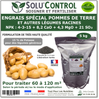 Engrais pomme de terre SOLU'CONTROL - 5kg