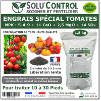 Engrais Tomates SOLU'CONTROL - 1.5kg