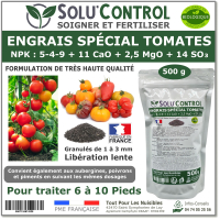 Engrais Tomates SOLU'CONTROL - 500g