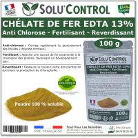 Fer EDTA 13% SOLU'CONTROL - 100g