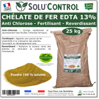 Fer EDTA 13% SOLU'CONTROL - 25kg