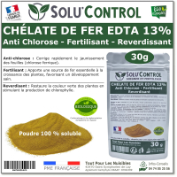 Fer EDTA 13% SOLU'CONTROL - 30g
