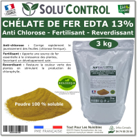 Fer EDTA 13% SOLU'CONTROL - 3kg