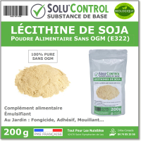 SOLU'CONTROL - Lécithine de soja - 200g