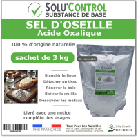 Sel d'oseille 3 kg - Label