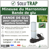 Bande glu 10m - Mineuse du marronnier - SOLU'TRAP