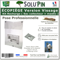 Sac collecteur transparent + mastic