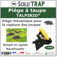 Solu'Trap - Piège à taupe Talpirid