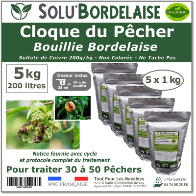 SOLU'BORDELAISE Cloque Pecher 5kg