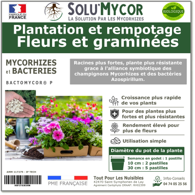 Master Label solu'Mycor Fleurs et graminées