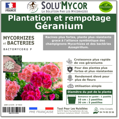 Master Label solu'Mycor Géranium