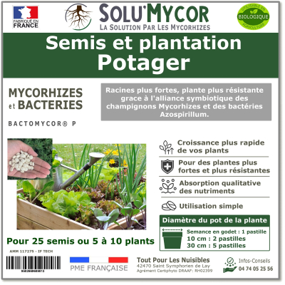 Master label solu'Mycor Potager