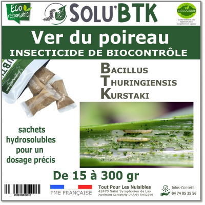 Label master du ver du poireau