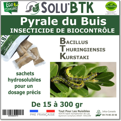 Solu'BTK - 15 à 300 gr